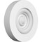 Ekena Millwork Standard Grayson Bullseye Rosette with Square Edge, 4"W x 4"H x 3/4"P ROSP040X040X075GRY02 - alternate 1